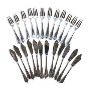 Couverts à poisson anciens