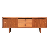 Long teak sideboard by Bramin, Made in Denmark