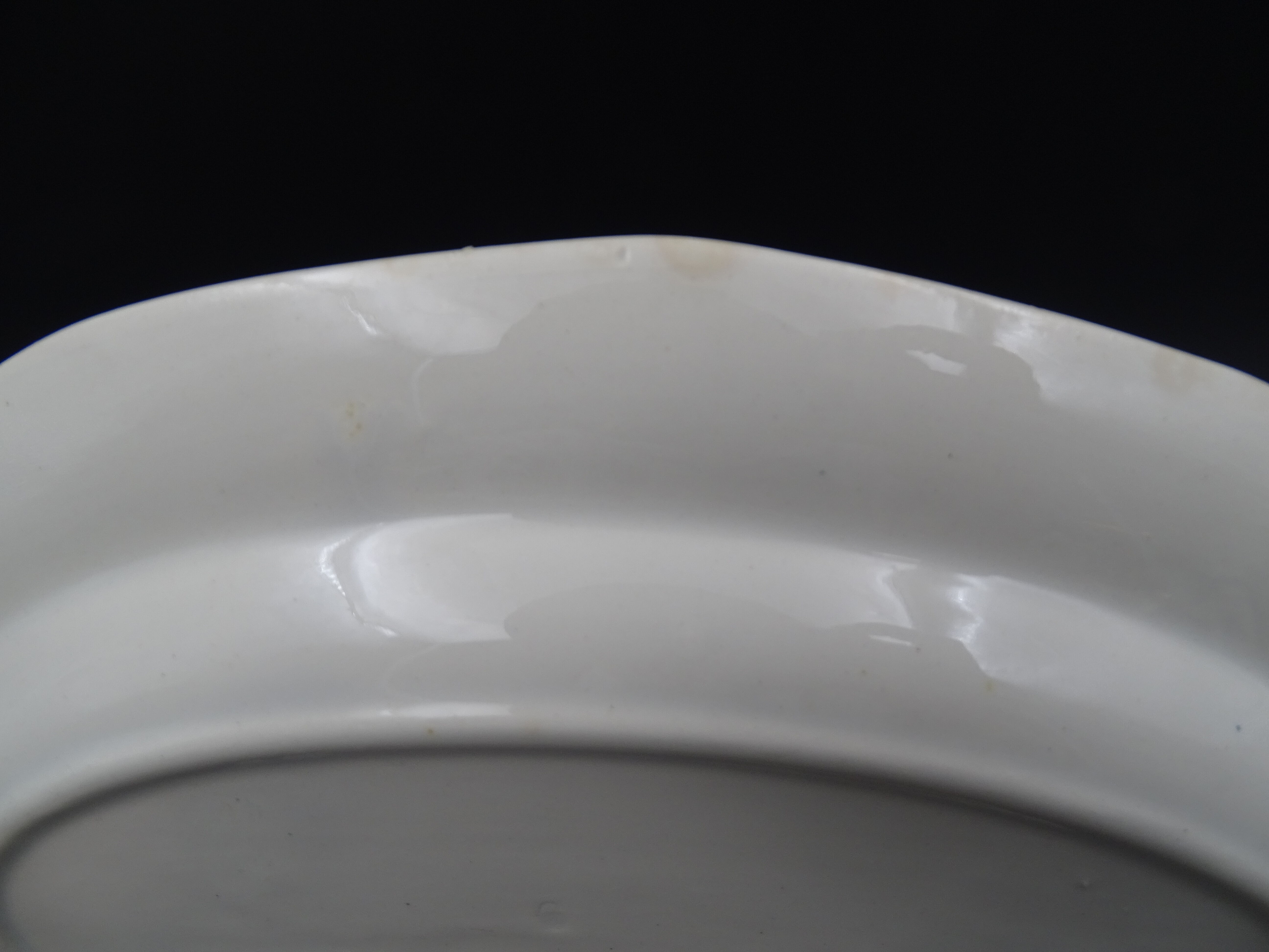 Ravine in earthenware of Sarreguemines Digoin model Bastia 1940