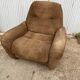 Vintage velvet armchair