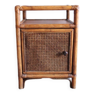Small vintage rattan and cane furniture
