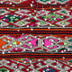Kilim Tellisse red wool flat carpet 145 x 270 cm