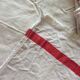 Set of 6 old métis tea towels "blue flower" 907 new