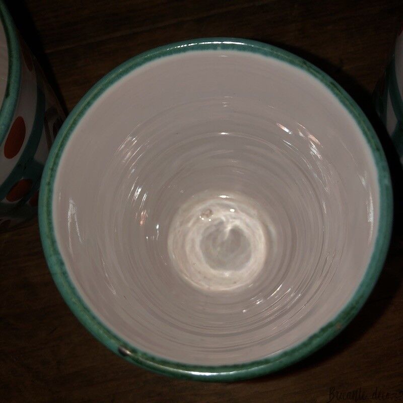 Vintage Vallauris service signed A.Fazio