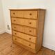 Commode en rotin