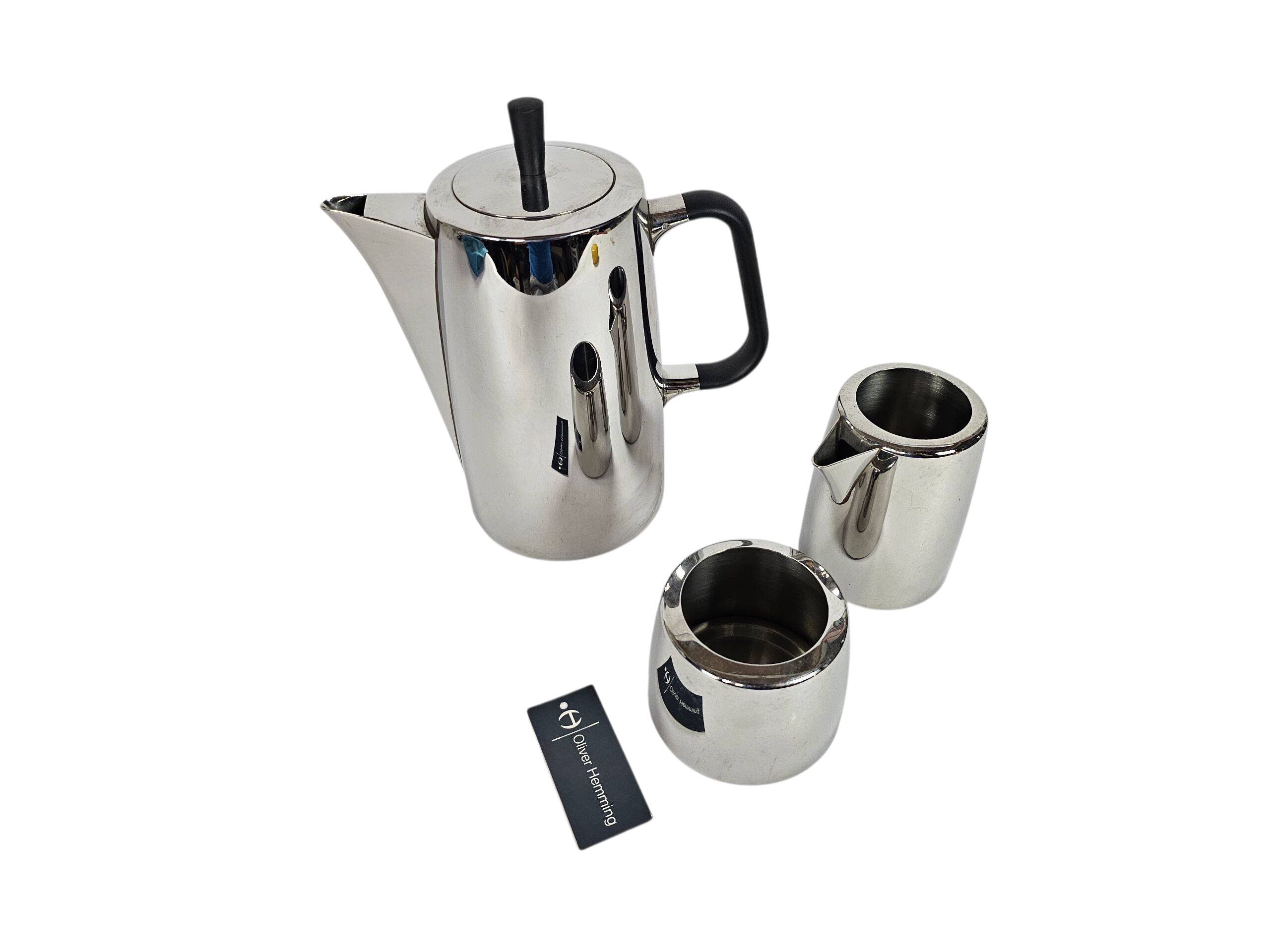 Oliver Hemming design - Sixty six (66) 18/10 stainless - Coffee pot - Milk