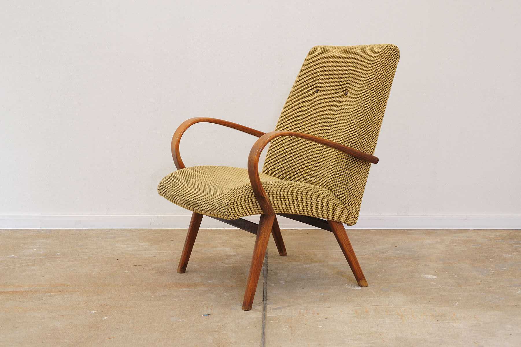 Pair of midcentury armchairs by Jaroslav Šmídek, 1960´s
