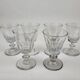 6 verres à vin cristal baccarat / saint-louis modèle caton