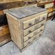 Art Deco oak chest of drawers