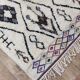 Handcrafted Moroccan Berber Rug 142 X 108 CM