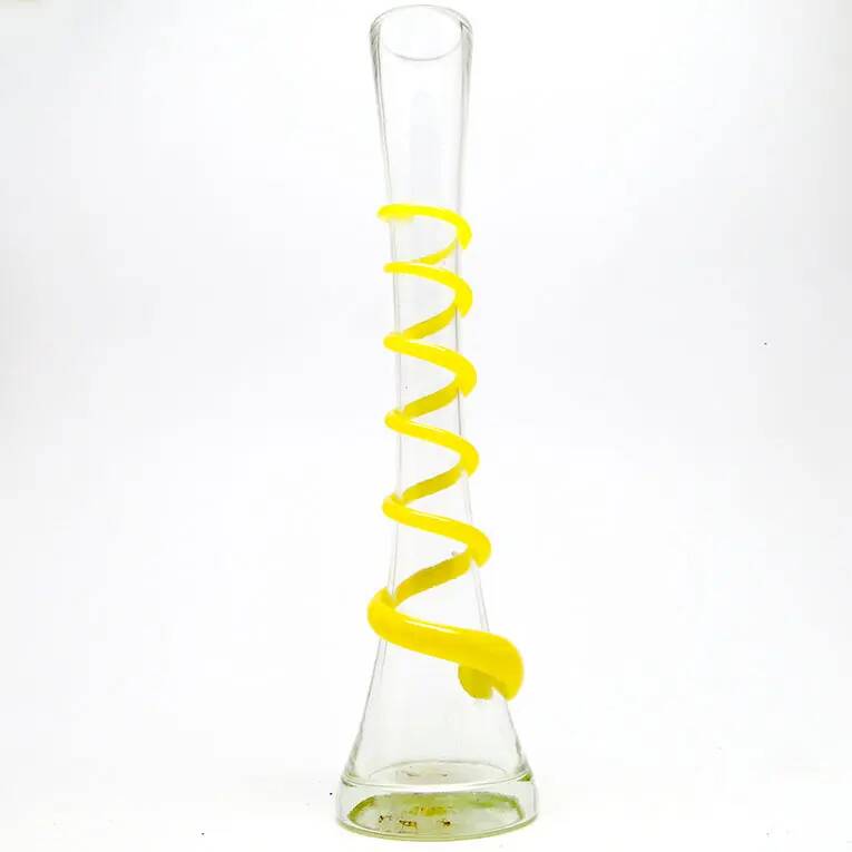 Postmodern vase, glass, Czechoslovakia, 1970s