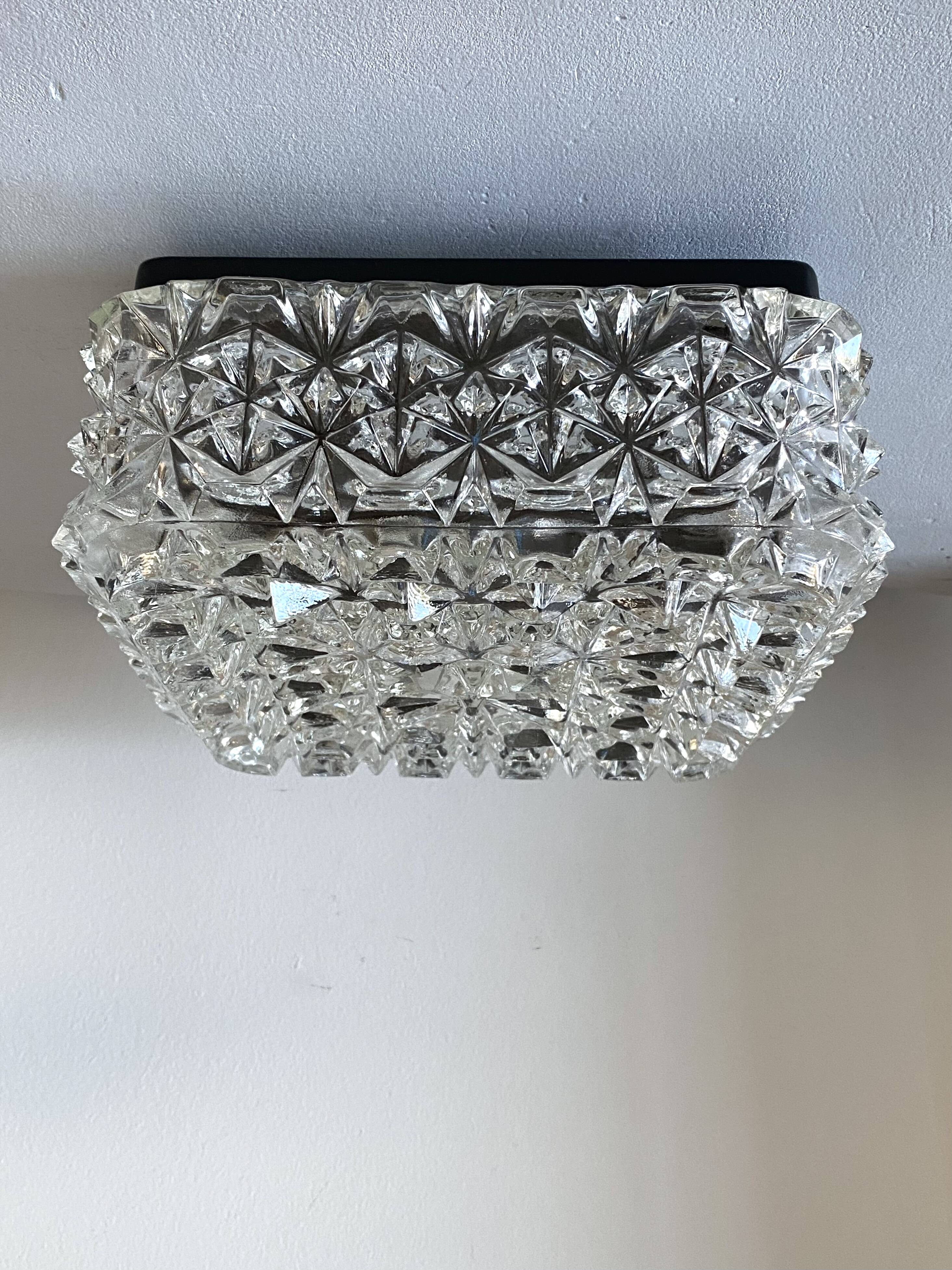 Plafonnier/Applique années 70