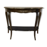 Half-moon console