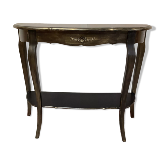 Half-moon console