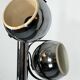 Goffredo Reggiani, three lights chrome chandelier from 70s