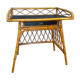 Bureau en rotin années 50