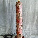 Lamp base from an old fabric printing cylinder