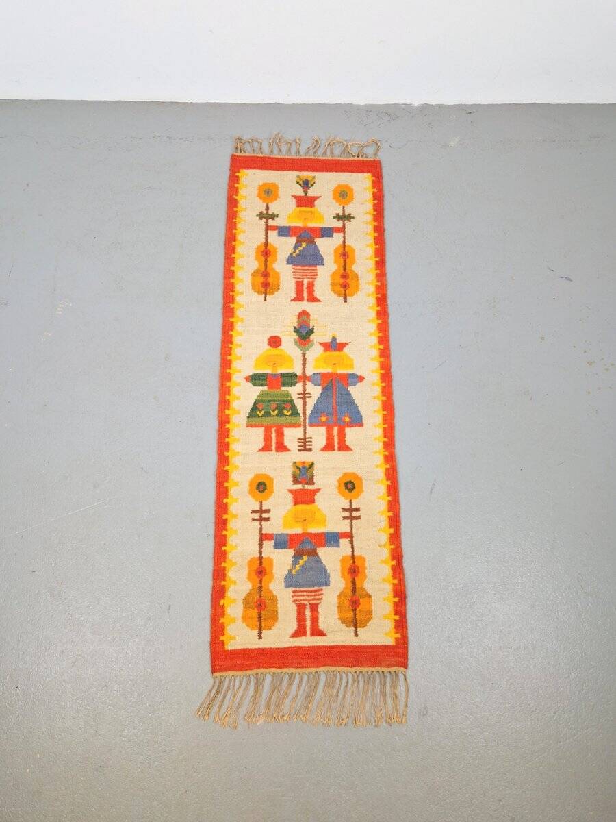 Vintage Chapel Kilim by Maria Domanska for Wawel Broste Kobe, Denmark, 1960s