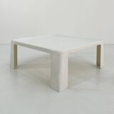 Amanta white coffee table by Mario Bellini for B&B Italia, 1970