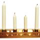 Bougeoir en cuivre pour 4 bougies