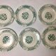 Versailles collection plates by manufacture Digoin Sarreguemines