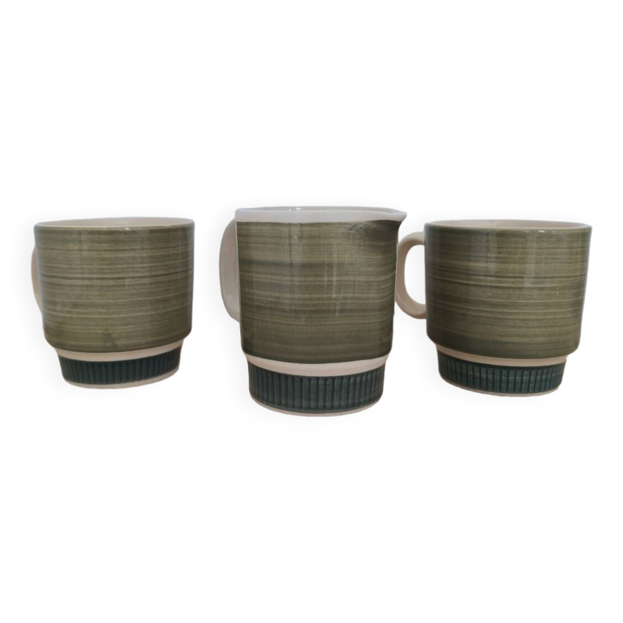 Japanese earthenware coffee service