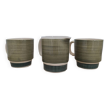 Japanese earthenware coffee service