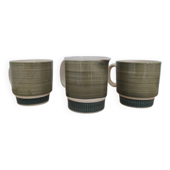 Japanese earthenware coffee service