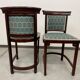 Armchair pair no. 423 by Josef Hoffmann for J&J Kohn