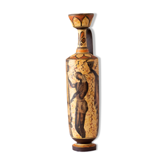 Large mythological Greek handcrafted vase