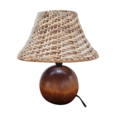 Wooden lamp
