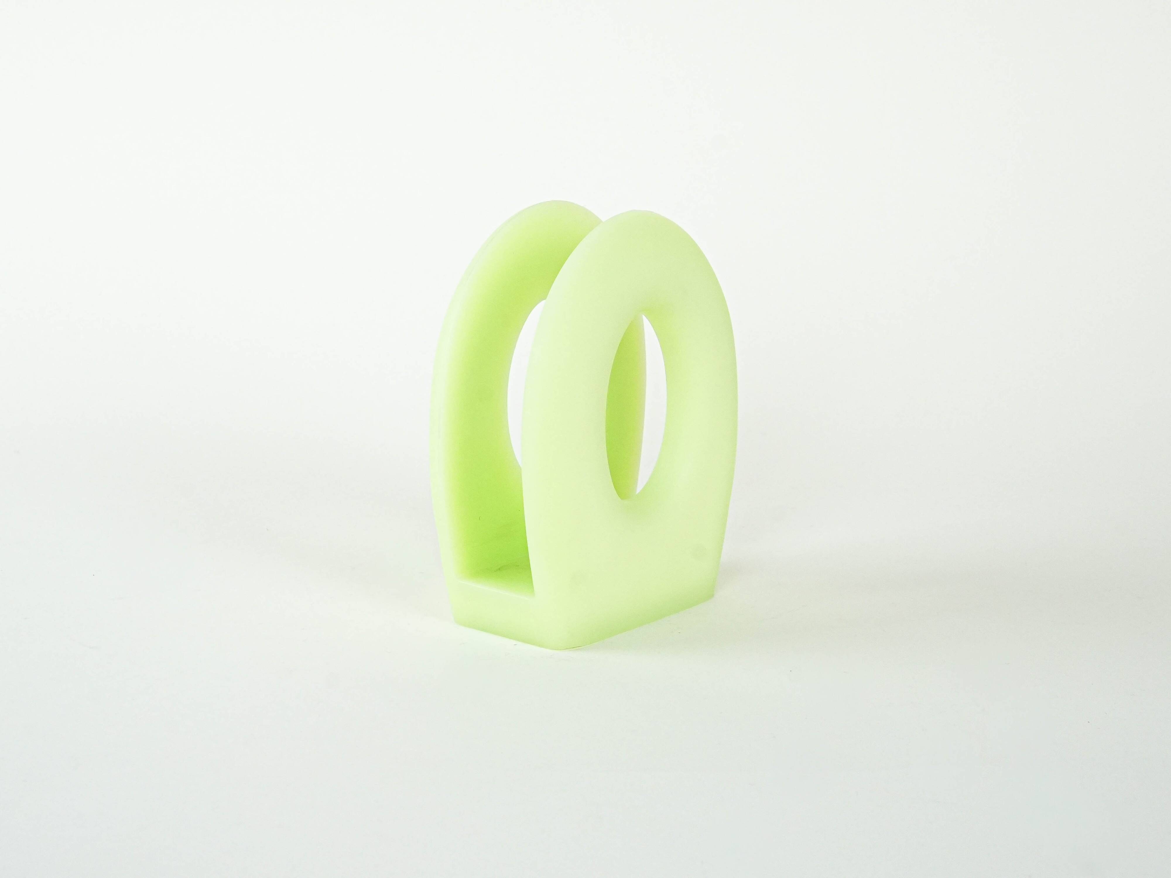 Newspaper/tissue stand, Italian design, 1970s, manufactured by Fratelli Guz