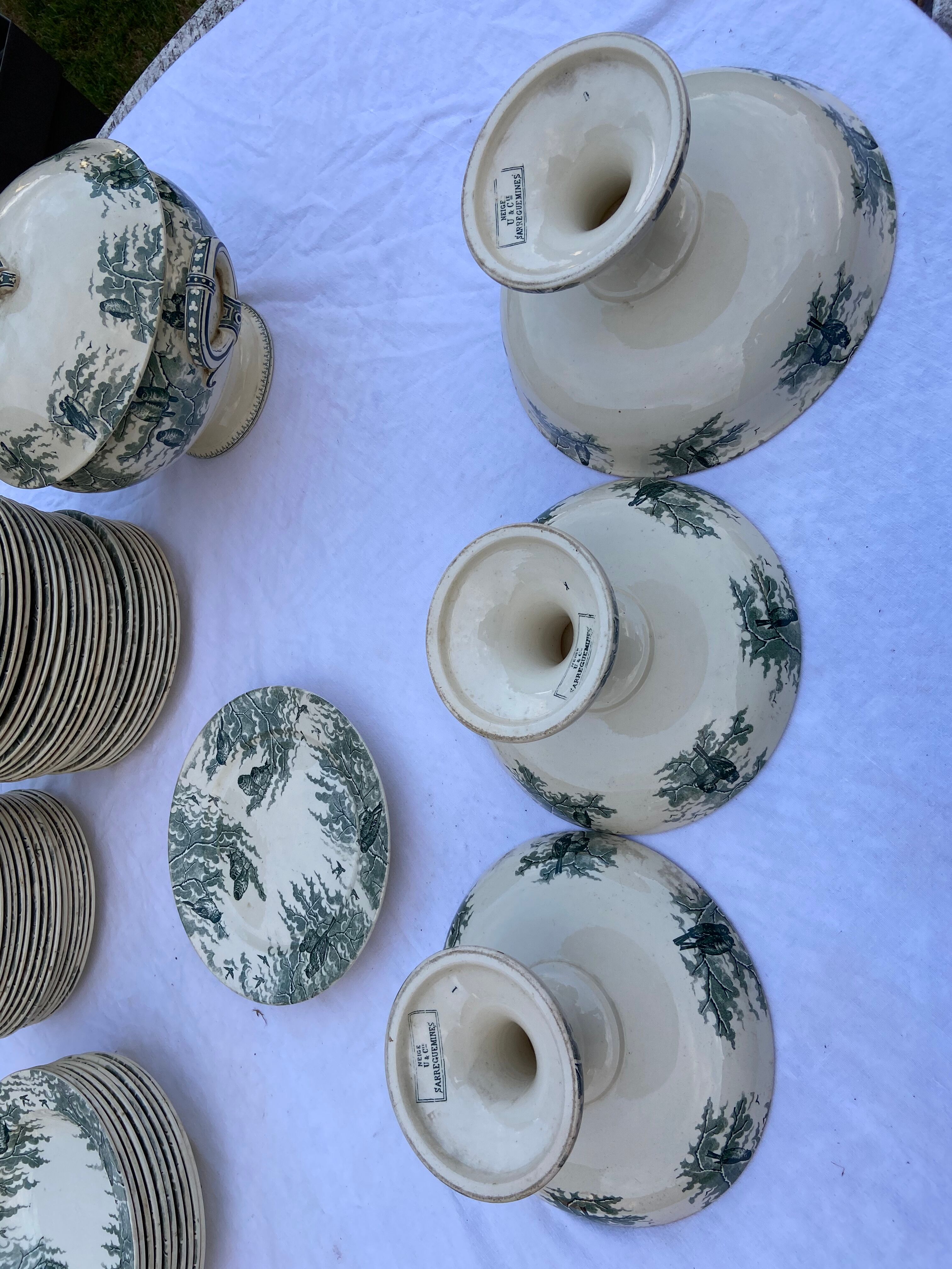 Service Sarreguemines 100 pieces