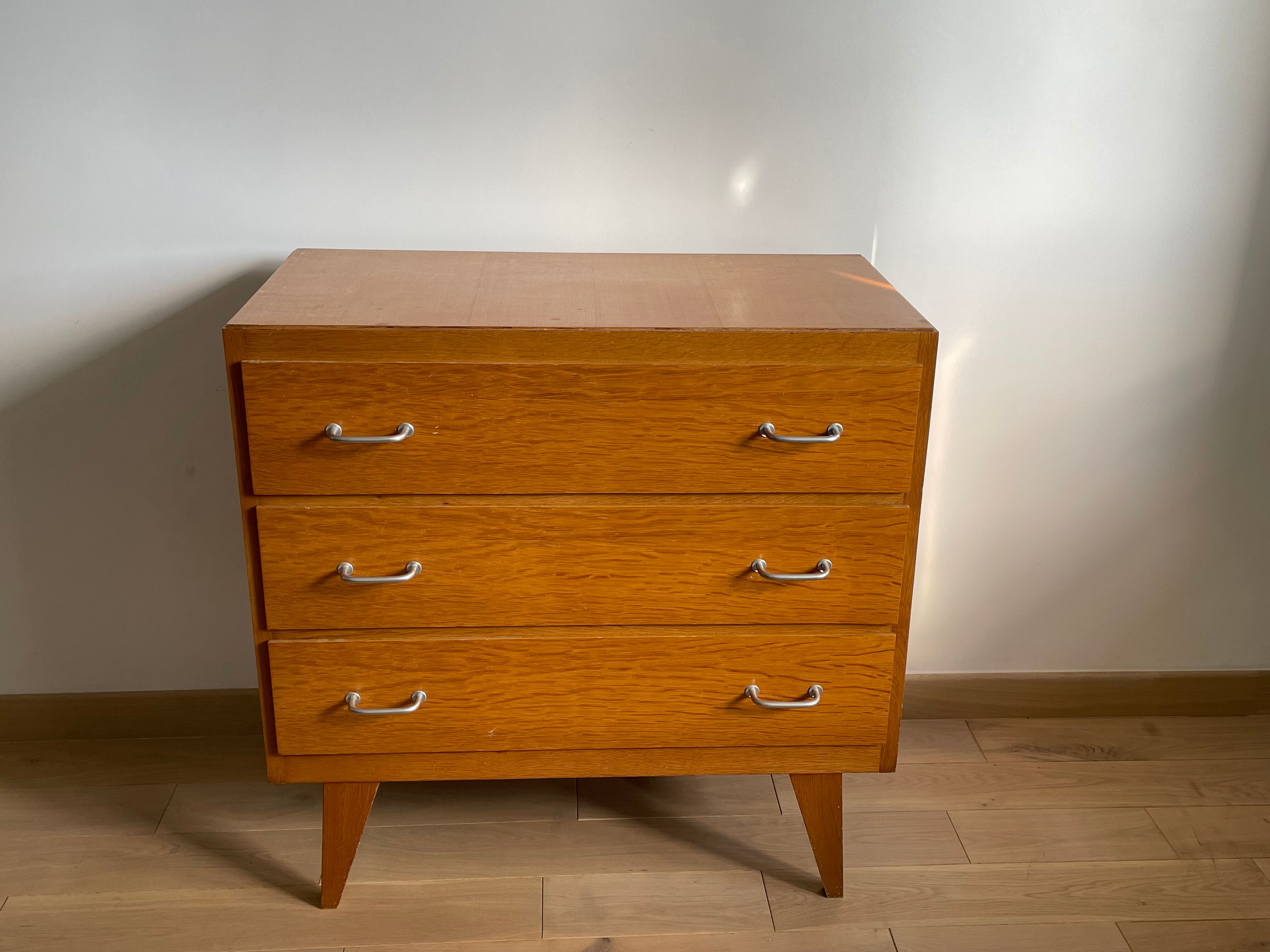 Chest of drawers 3 drawers compass feet