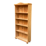 Bibliothèque scandinave en bois massif
