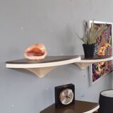 Three vintage corner shelves 70s