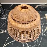 Vintage woven wicker abat