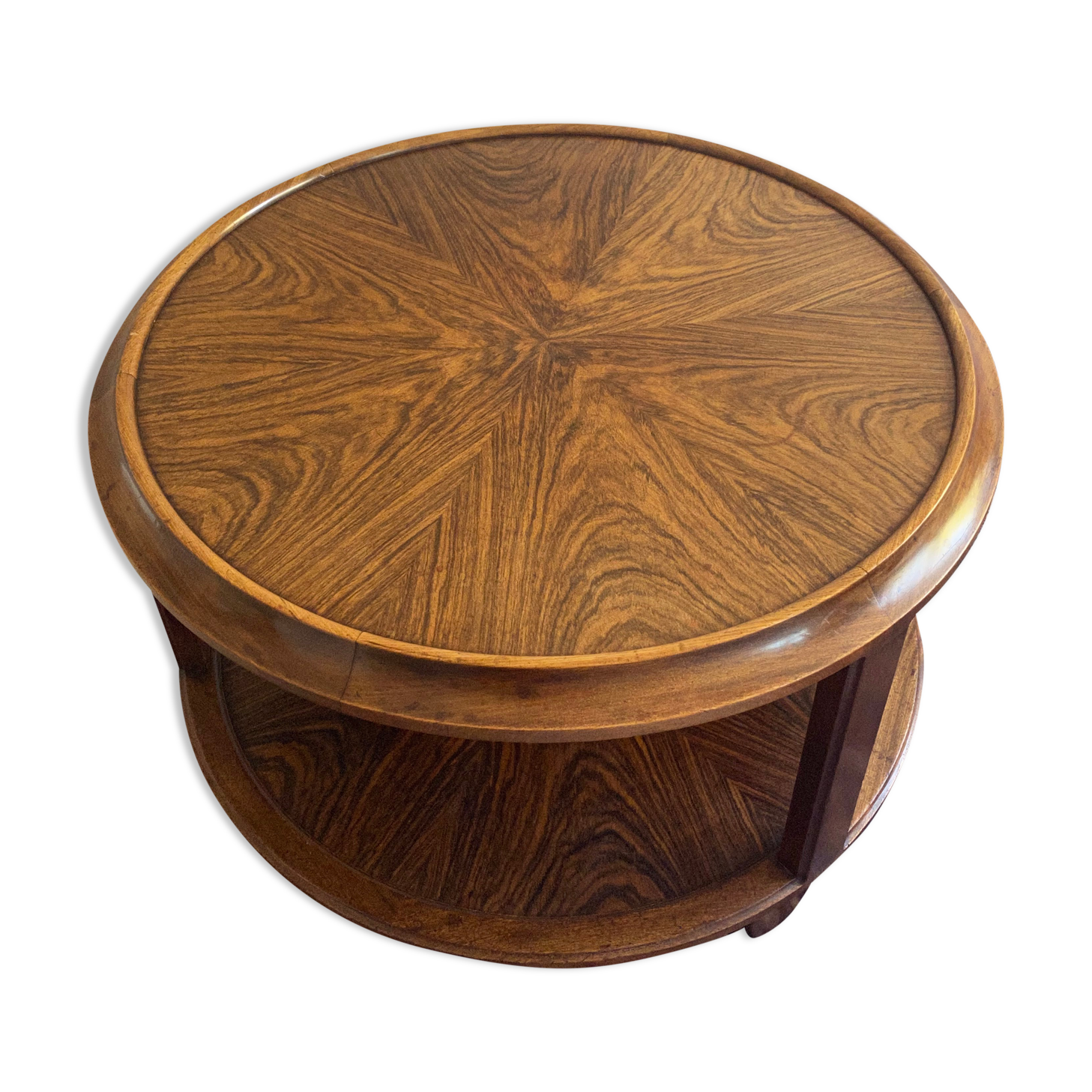 Majorelle walnut coffee table