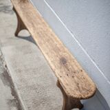 Old wood farmhouse bench, old bench, table bench, interior decoration, farmhouse, countryside
