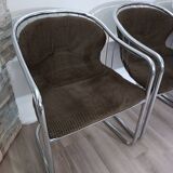 Cantilever chairs Series S by Gastone Rinaldi for Rima 1970s