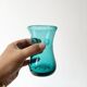 Set of bubble glass water glasses from the 1960s.
