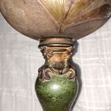 Art deco oil lamp