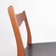 Teak and leather chairs by Arne Wahl Iversen for Glyngøre Stolefabrik, 1960
