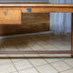 Old desk assembly table