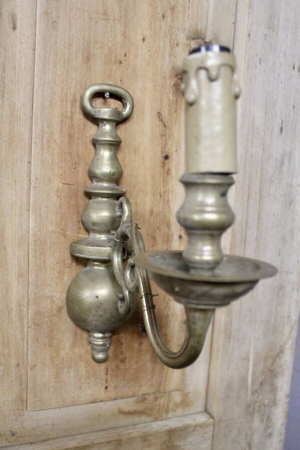 Applique murale en bronze style Hollandais