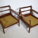Fauteuils lounge en teck de style Mid-Century, Danemark, lot de 2, années 1960