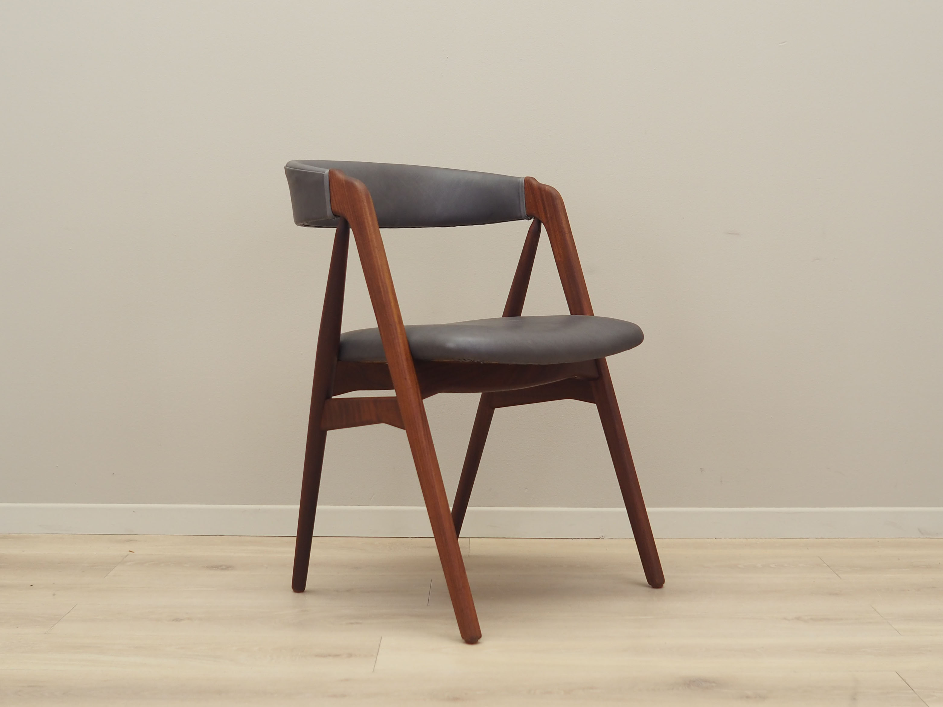 Teak chair, Danish design, 1960s, designer: Th Harlev, manufacture: Farstrup Møbler