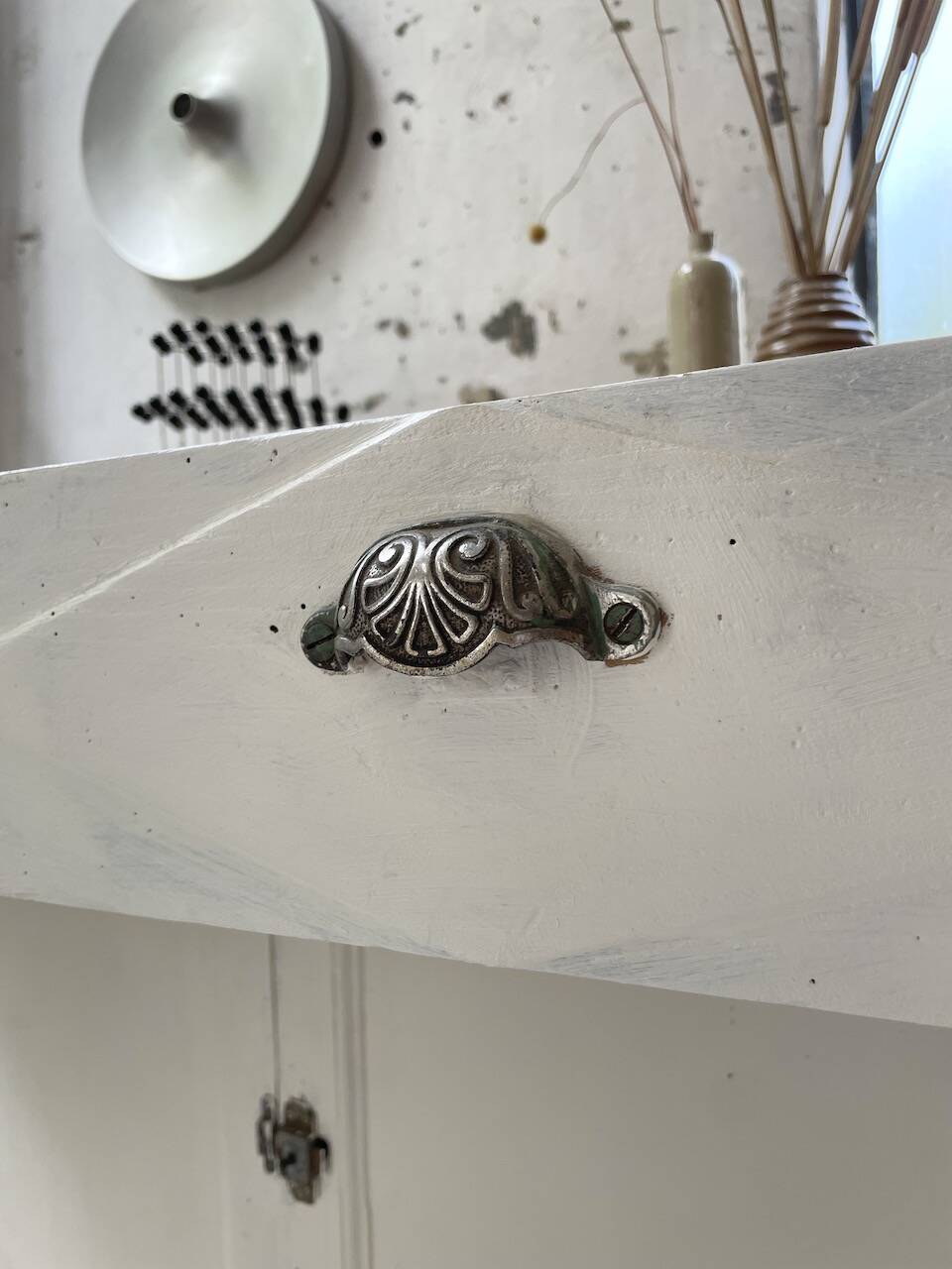 White patina sideboard craft furniture