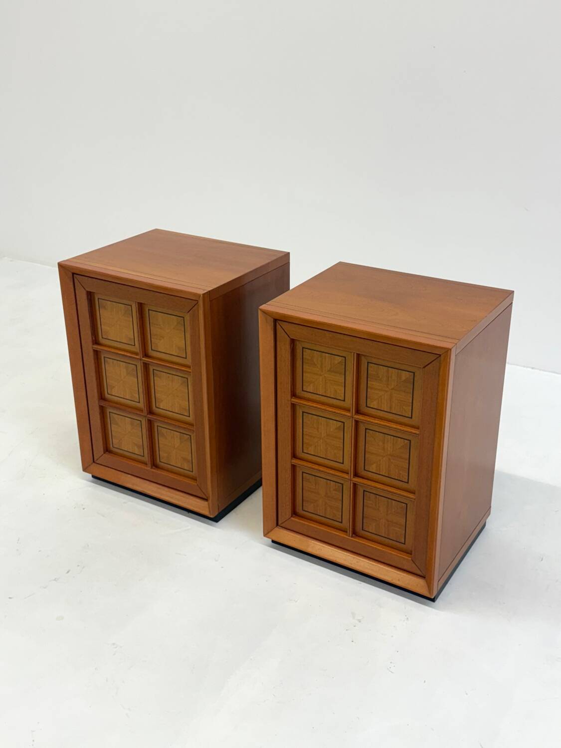 Ensemble de meubles italiens brutalistes Caccia alla Volpe pour Linea Arredo