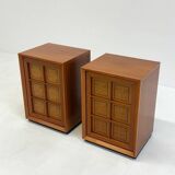 Ensemble de meubles italiens brutalistes Caccia alla Volpe pour Linea Arredo